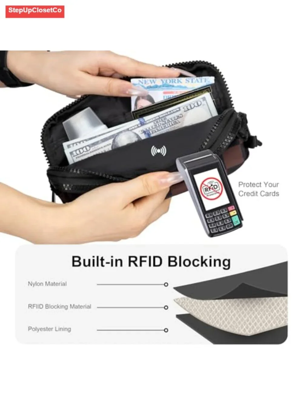 N/A versatile wristlet